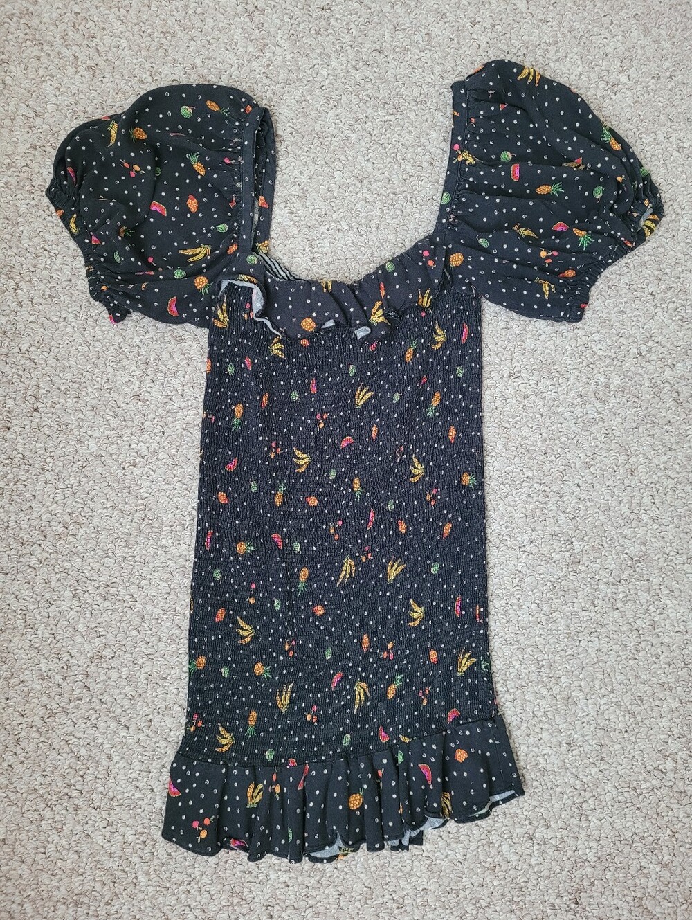 Farm Rio Smocked Bodice Mini Dress - Picture 5 of 7